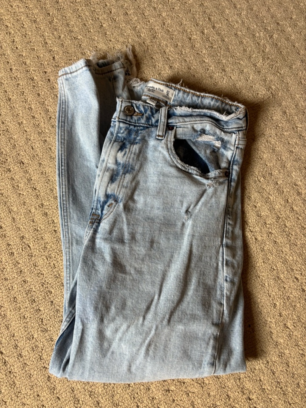 Abercrombie Curve Love Mom Jeans